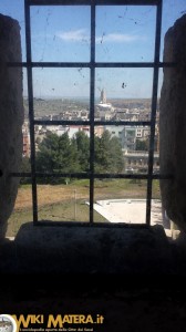 Cattedrale dall'interno del Castello Tramontano - Matera