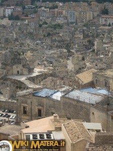 Panorama dal campanile della Cattedrale di Matera - Sasso Caveoso