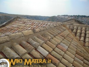 Panorama dal campanile della Cattedrale di Matera - Tetto della Cattedrale