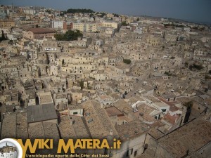 Panorama dal campanile della Cattedrale di Matera - Sasso Barisano