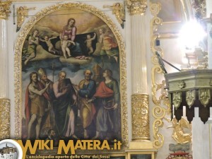 Dipinto altare maggiore - Cattedrale di Matera