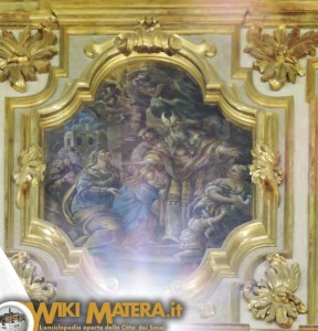 Dipinto volta centrale - Cattedrale di Matera