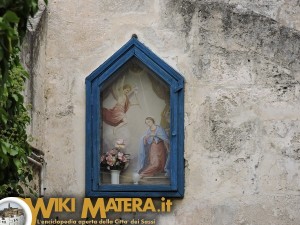 Edicola vocativa nei pressi della Cattedrale di Matera