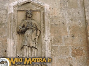 Particolare facciata Cattedrale di Matera