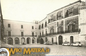 Piazza Duomo in passato - Cattedrale di Matera