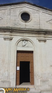 Ingresso con rosone - Chiesa di Madonna delle Virtù Nuova - Sasso Barisano - Matera  