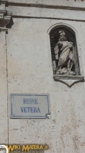 Rione Vetere - Chiesa di Madonna delle Virtù Nuova - Sasso Barisano - Matera  