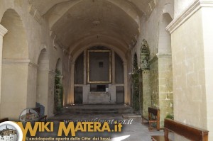 Interno chiesa rupestre di San Pietro Barisano          