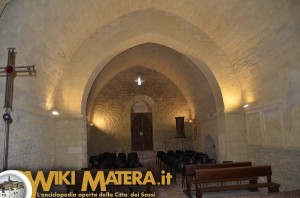 Navata centrale Chiesa di San Salvatore - Timmari (Matera)