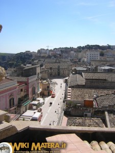 Veduta via Ridola dal campanile della Chiesa del Purgatorio    