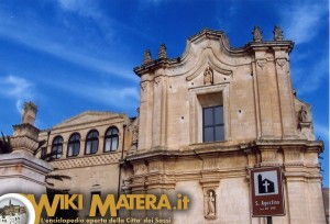 Facciata Chiesa di Sant'Agostino Matera 