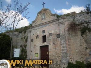 Facciata Chiesa rupestre Madonna delle Vergini