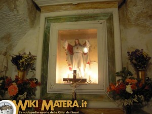 Cristo chiesa rupestre Madonna delle Vergini   