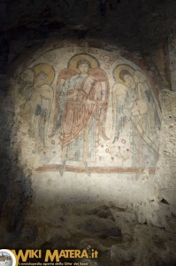 Arcangeli Michele, Gabriele e Raffaele - Cripta del Peccato Originale