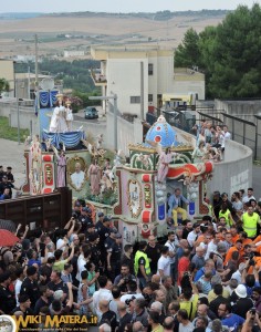 festa della bruna 2016 processione serale strazzo matera 00015