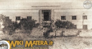 Foto antica della Milizia - Matera
