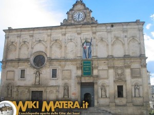 Facciata principale - Museo di Arte Medioevale e Moderna della Basilicata - Palazzo Lanfranchi - Matera    