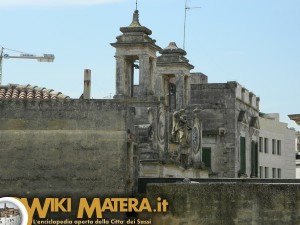 Panorama palazzo Ferraù - Matera