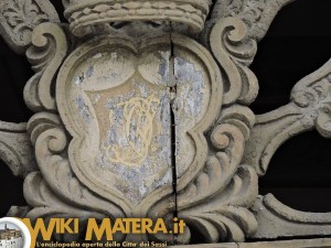 Stemma portone Palazzo Malvinni Malvezzi - Matera  