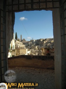 Uscita chiesa rupestre Santo Spirito su Sasso Barisano - Complesso ipogei piazza Vittorio Veneto - Matera