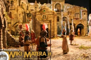 Presepe Franco Artese - Sassi di Matera - Piazza San Pietro (Città del Vaticano) Natale 2012