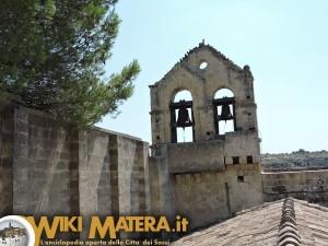 Campanile visto dal tetto Santuario della Palomba - Matera