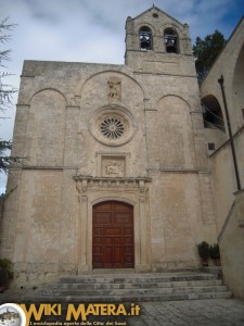 Facciata Santuario della Palomba - Matera