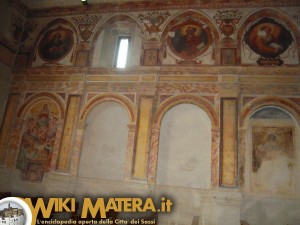 Parete Santuario della Palomba - Matera