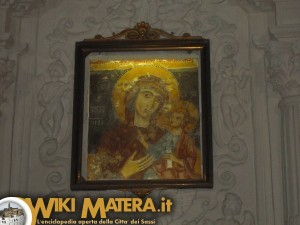 Quadro Madonna con Bambino - Santuario della Palomba - Matera