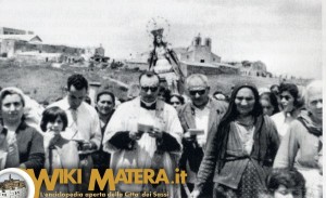 Anni '50 Processione Santuario di Picciano - Matera