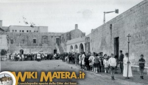 Anni '70 Processione Santuario di Picciano - Matera