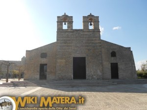 Facciata Santuario di Picciano - Matera 