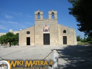 Facciata Santuario di Picciano - Matera 