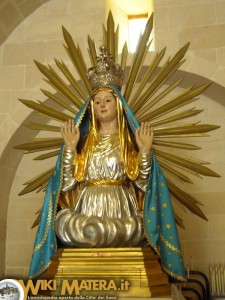 Statua Madonna di Picciano - Santuario di Picciano - Matera 