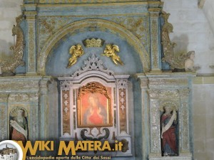 Sacra Immagine della Vergine - Altare principale - Santuario di Picciano - Matera