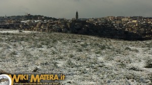 Neve a Matera - Sassi e Murgia innevati - 17/01/2016 -