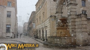 Neve a Matera - Sassi e Murgia innevati - 17/01/2016 -