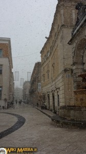 Neve a Matera - Sassi e Murgia innevati - 17/01/2016 -