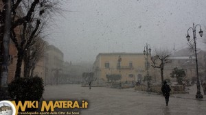 Neve a Matera - Sassi e Murgia innevati - 17/01/2016 -