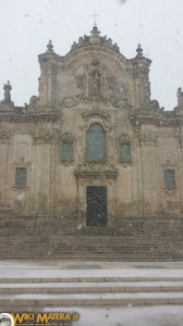 Neve a Matera - Sassi e Murgia innevati - 17/01/2016 -