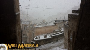 Neve a Matera - Sassi e Murgia innevati - 17/01/2016 -