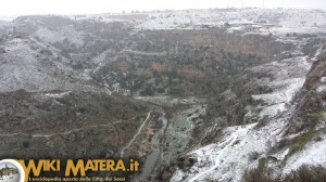 Neve a Matera - Sassi e Murgia innevati - 17/01/2016 -