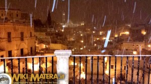 Neve a Matera - Sassi e Murgia innevati - 17/01/2016 - 