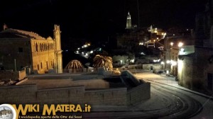 Neve a Matera - Sassi e Murgia innevati - 17/01/2016 - 