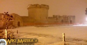 Neve a Matera - Sassi e Murgia innevati - 17/01/2016 - 