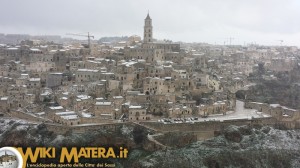 Neve a Matera - Sassi e Murgia innevati - 17/01/2016 -