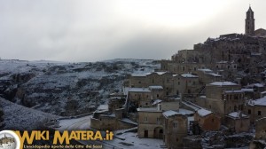 Neve nei Sassi - Matera - 18/01/2016