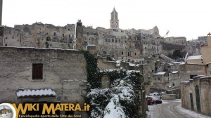 Neve nei Sassi - Matera - 18/01/2016