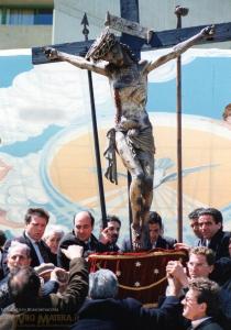 27 Aprile 1991 - Visita di Papa Giovanni Paolo II a Matera - Foto di Enzo Scasciamacchia