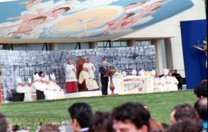 27 Aprile 1991 - Visita di Papa Giovanni Paolo II a Matera - Foto di Enzo Scasciamacchia